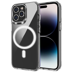 iPhone 15 MagSafe Magnetic Transparent Case