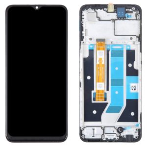 OPPO A58 / A78 OEM LCD Screen Digitizer Full Assembly with Frame