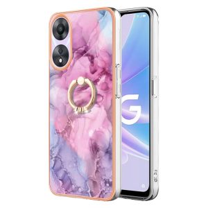 OPPO A78 5G/ A58 Marble Design IMD Case with Ring