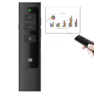 Rechargeable Presentation Remote Control with Laser Pointer