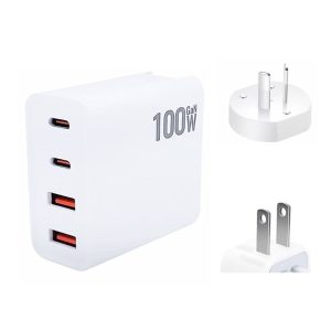 100W Dual USB and Dual USB-C Charger MacBook or Laptop