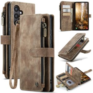 Galaxy S24 10 Card Slots Leather Textured Case