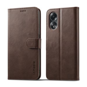 OPPO A78 4G Leather Textured Wallet Case