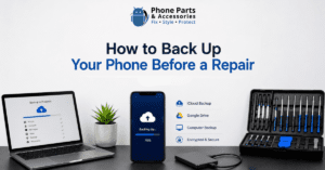 How to Back Up Your Phone Before a Repair (iPhone & Android)