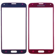Samsung Galaxy S5 Outer Glass in Red