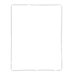 iPad 3/4 Frame White