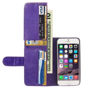 iPhone 6/6s Notes Wallet Case Blue