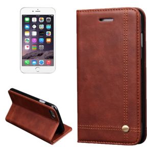 iPhone 6 Plus/6s Plus Wallet Case Brown
