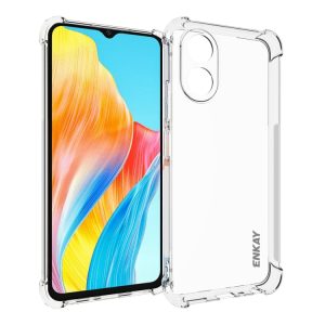 OPPO A18 4G / A38 4G Clear TPU Shockproof Anti-slip Phone Case