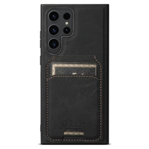 Samsung S23 Ultra 5G Litchi Texture Leather Detachable Wallet Phone Case