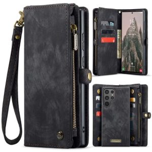 Samsung Galaxy S25 Ultra 5G Detachable Multifunctional Leather Phone Case