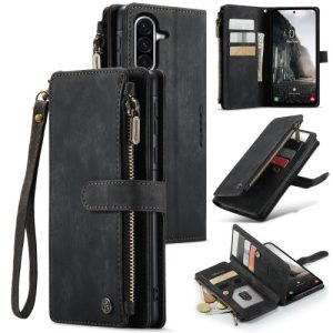 Samsung Galaxy A56 Card Slots Zipper Wallet Leather Phone Case