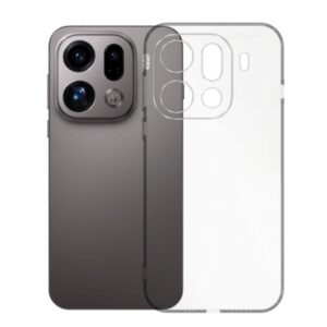 : OPPO Find X9 Pro Thickened Rounded Corner Transparent TPU Phone Case