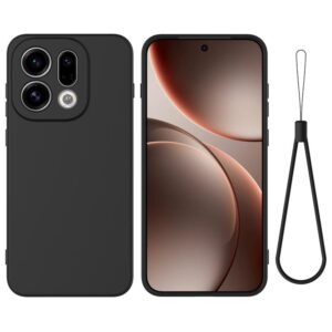 OPPO Find X9 Liquid Silicone best Phone Case – Yellow