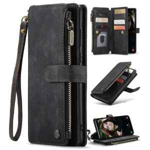 Samsung Galaxy S23 FE Card Slots Zipper Wallet Leather Phone Case