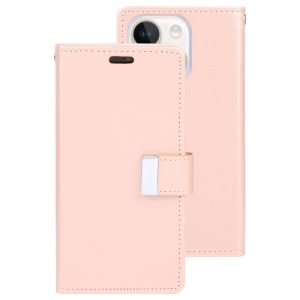 iPhone 15 Rich Dairy Leather Phone Case