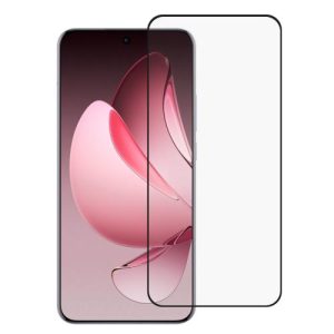 OPPO Reno13 Pro 9H HD 3D Curved Edge Tempered Glass Film (Black)