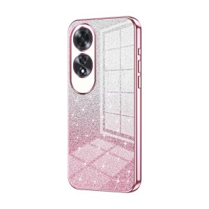 OPPO A60 Gradient Glitter Powder Electroplated Phone Case