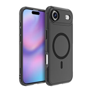 iPhone Air Armor Magsafe PC Hybrid TPU Phone Case (Black)