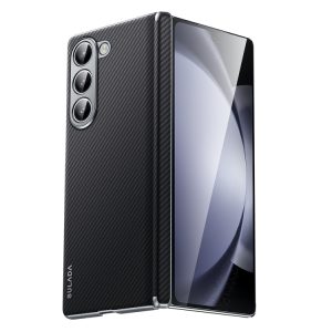 Samsung Galaxy Z Fold5 Kevlar Texture  Shockproof Phone Case
