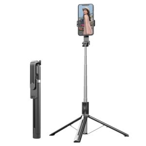 Multi-function Live Broadcast Stand Mobile Phone Bluetooth Selfie Stick, 1.8m