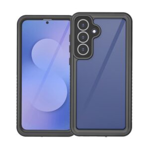 Samsung Galaxy S25 FE 5G Shockproof IP68 Waterproof PC Hybrid TPU Phone Case(Black)