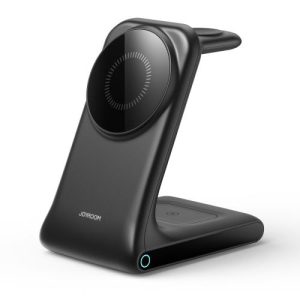 3 in 1 Magnetic Wireless Charging Phone Holder (Black)