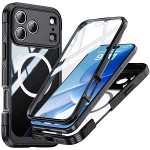 iPhone 17 Pro Max Waterproof MagSafe Magnetic Rugged Phone Case