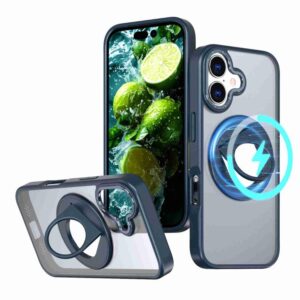 iPhone 17 Rotating Ring Magnetic Holder Phone Case