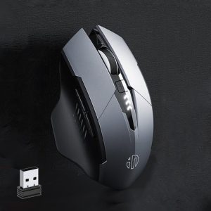 Inphic Home Gaming Wireless Mechanical Mouse- Grey