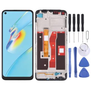 OPPO A54 4G/A55 4G LCD Screen and Digitizer Full Assembly with Frame