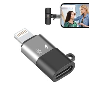 USB-C / Type-C to 8 Pin OTG Adapter (Black)