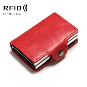 Automatic RFID Pop-up Card Holder Case